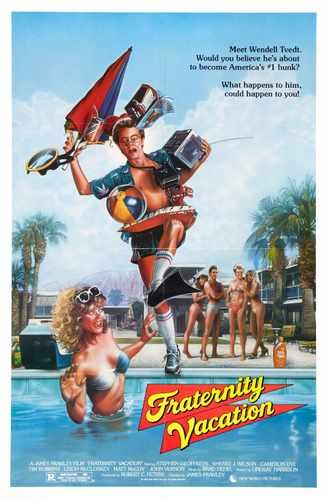 fraternity vacation  01 film star poster A4 Photo Print