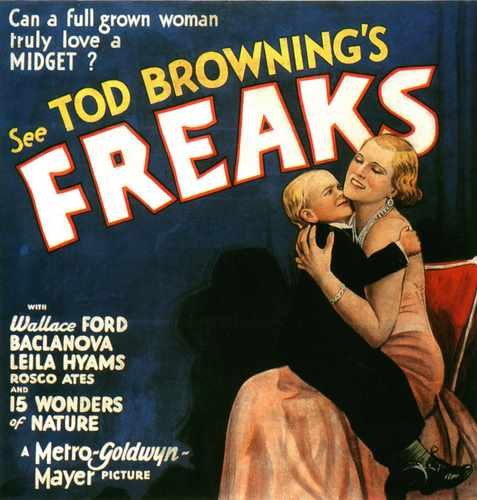 freaks  03 film star poster A4 Photo Print