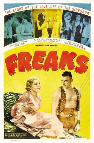 freaks  04 film star poster A4 Photo Print