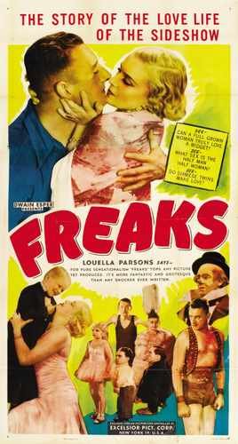 freaks  05 film star poster A4 Photo Print