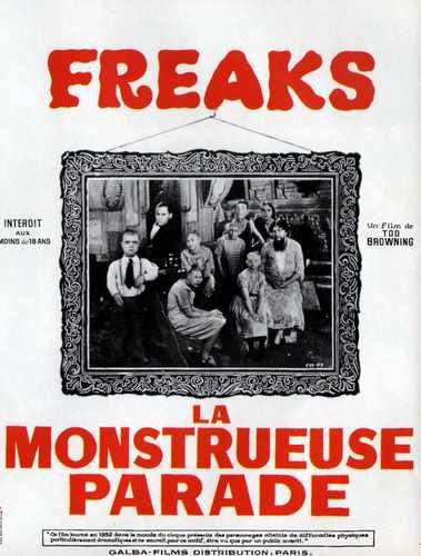 freaks  06 film star poster A4 Photo Print