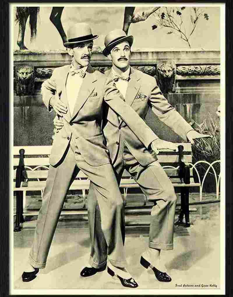 fred astaire gene kelly Advert A4 Photo Print