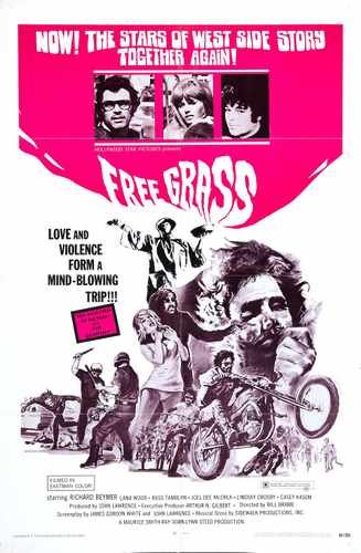 free grass  02 film star poster A4 Photo Print