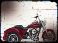 freewheeler 1 A4 Photo Print Motorbike Vintage Aged
