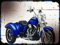 freewheeler A4 Photo Print Motorbike Vintage Aged