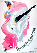 french cancan ital 8F Advert A4 Photo Print
