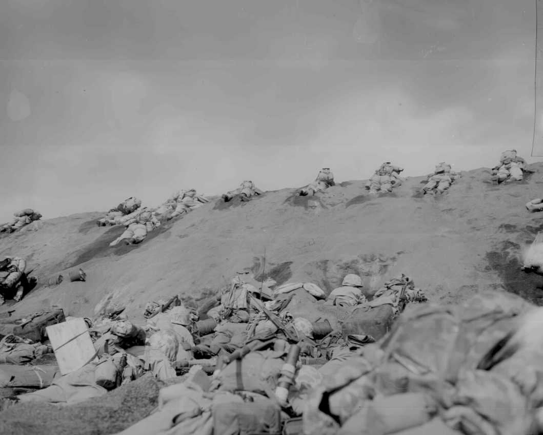 french infantry ridge Vintage world war A4 Photo Print