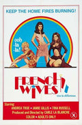 french wives  01 film star poster A4 Photo Print