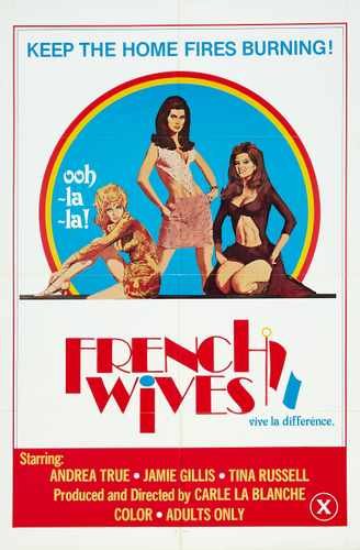 french wives  01 film star poster A4 Photo Print