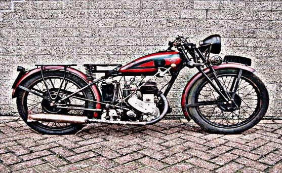 frera motorbike A4 Photo Print