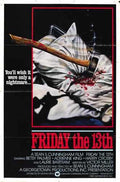 friday 13th 1  02 film star poster A4 Photo Print