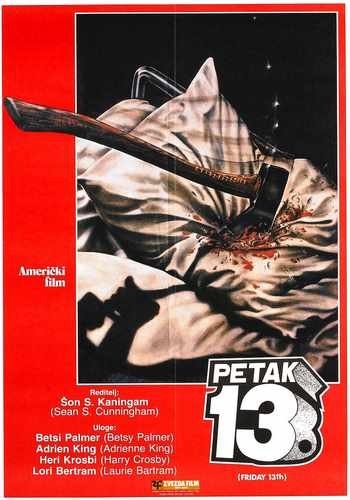 friday 13th 1  03 film star poster A4 Photo Print