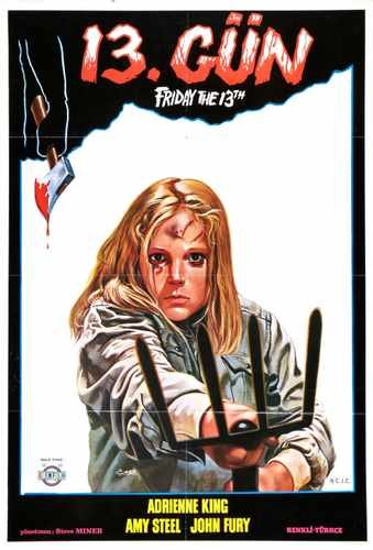 friday 13th 2  03 film star poster A4 Photo Print