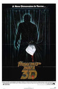 friday 13th 3  01 film star poster A4 Photo Print