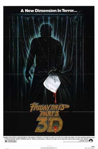 friday 13th 3  01 film star poster A4 Photo Print
