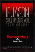 friday 13th 5  01 film star poster A4 Photo Print