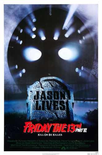 friday 13th 6  01 film star poster A4 Photo Print
