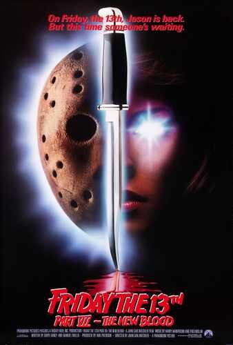 friday 13th 7  01 film star poster A4 Photo Print