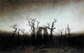 fried Abbey in the Oakwood Art A4 Photo Print
