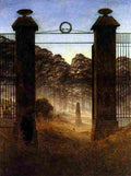 fried Cemetery entrance Art A4 Photo Print