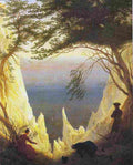 fried Chalk Cliffs on Rugen Art A4 Photo Print