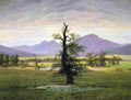 fried Village Landscape in Morning Light Art A4 Photo Print