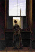 fried Woman at Window Art A4 Photo Print