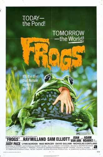 frogs  01 film star poster A4 Photo Print