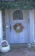 front door holiday 1980s 1990s A4 Photo Print