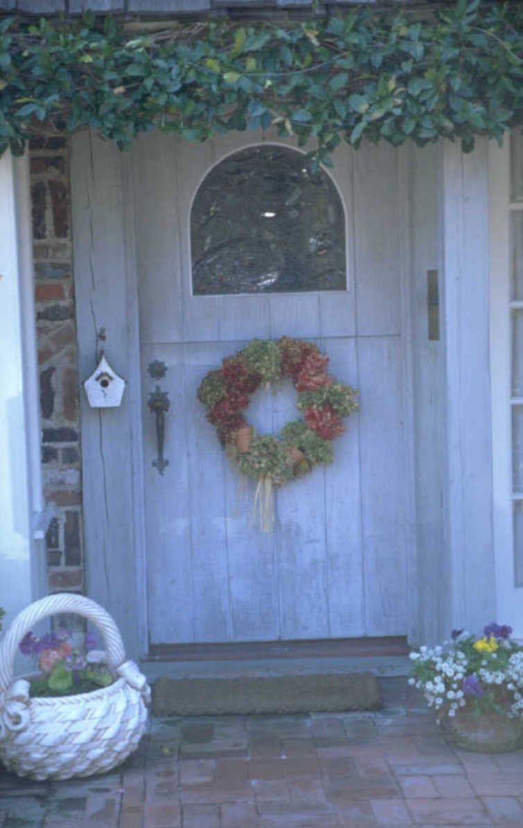 front door holiday 1980s 1990s A4 Photo Print