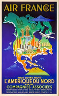 frontAFPlaquetAmerNord Advert A4 Photo Print