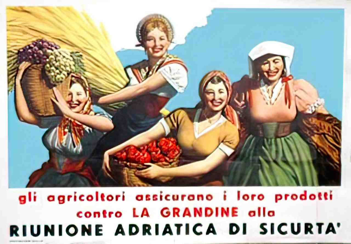 frontAgricultori Advert A4 Photo Print