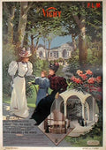 frontAlesiVichy Advert A4 Photo Print
