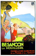 frontBesancon Advert A4 Photo Print