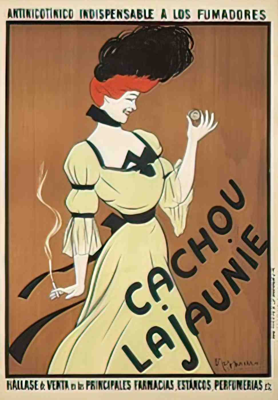 frontCachou1900 Advert A4 Photo Print