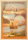 frontCheminsFer1890 Advert A4 Photo Print