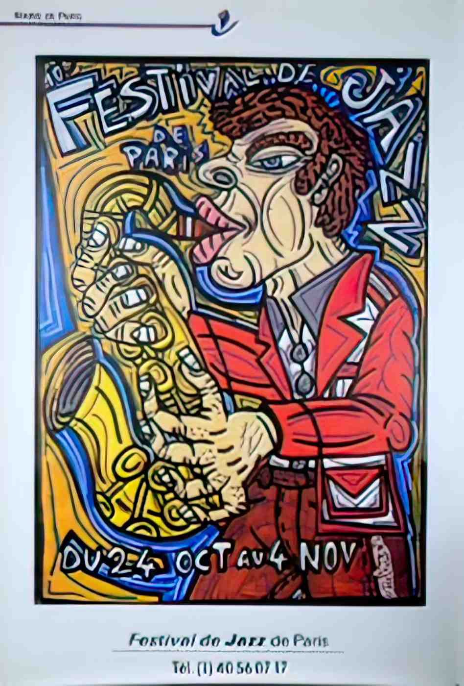 frontCombasFestJazz89 Advert A4 Photo Print