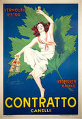 frontContattoBlue Advert A4 Photo Print