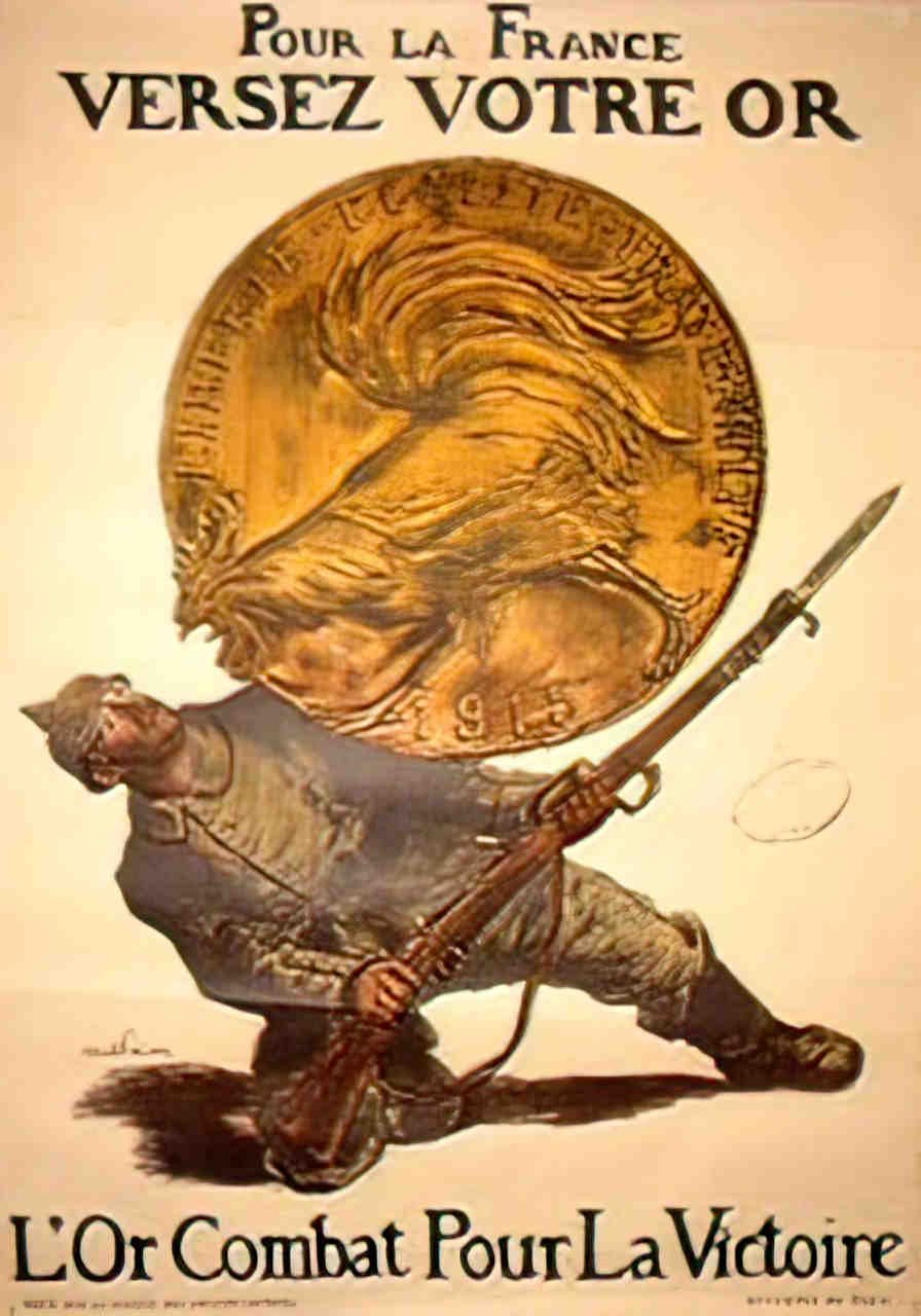 frontFaivreGoldCoin Advert A4 Photo Print
