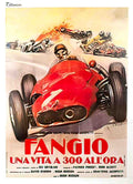 frontFangioA Advert A4 Photo Print