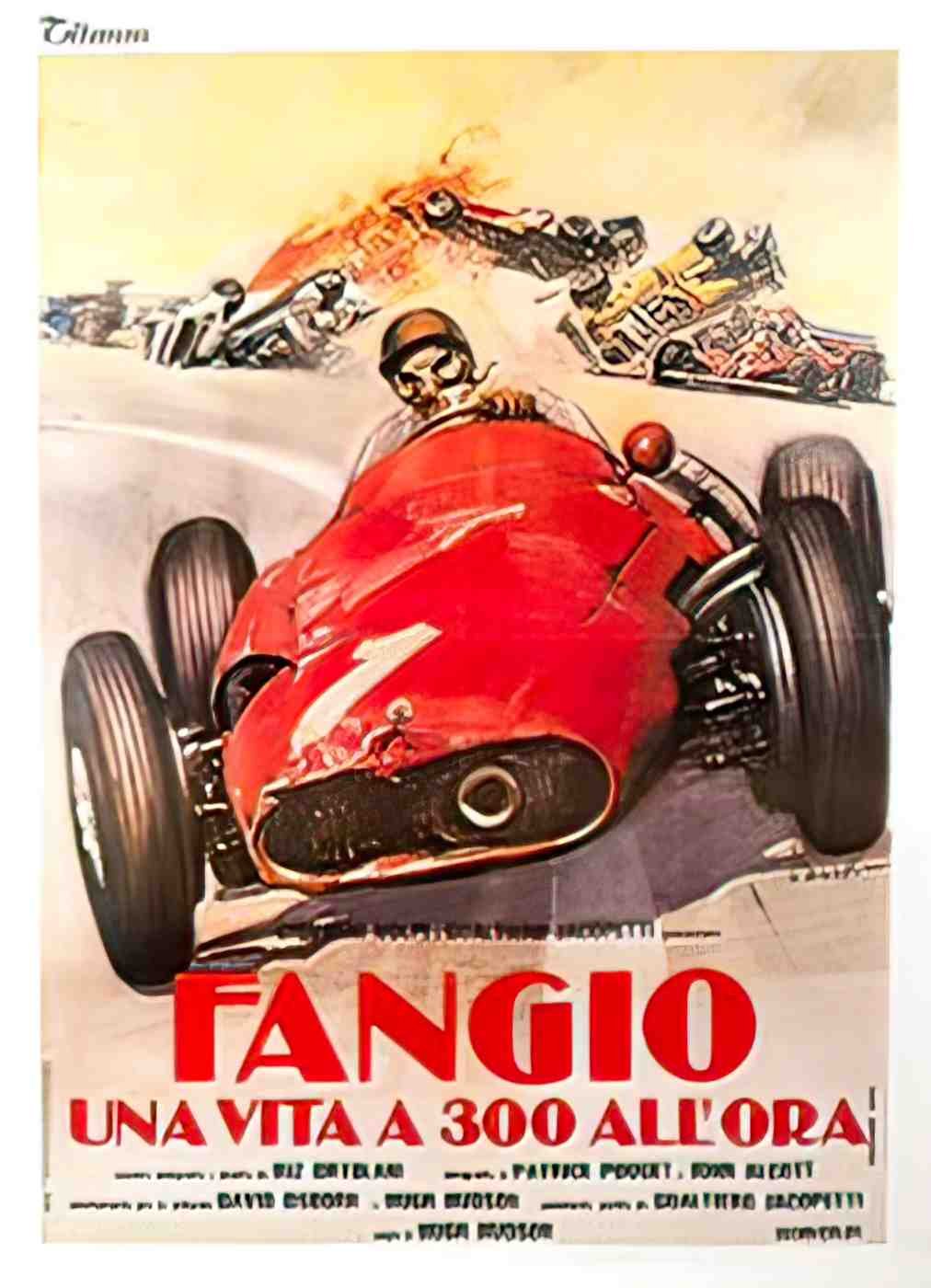 frontFangioA Advert A4 Photo Print