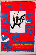 frontFestJazzParis84 Advert A4 Photo Print