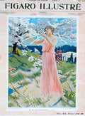 frontFigaroGirlFlute Advert A4 Photo Print