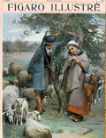 frontFigaroHerders Advert A4 Photo Print