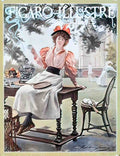 frontFigaroTennis Advert A4 Photo Print