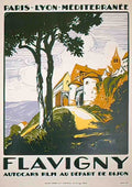 frontFlavigny Advert A4 Photo Print