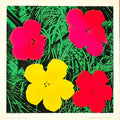 frontFlowerRed Advert A4 Photo Print