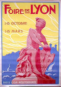 frontFoireLyon Advert A4 Photo Print