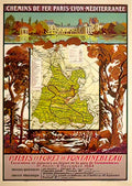 frontForetFountainebleau Advert A4 Photo Print