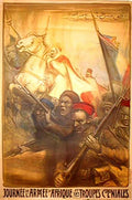 frontFournerayAfrique Advert A4 Photo Print